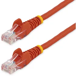 StarTech.com CAT5e Cable - 7 m Red Ethernet Cable - Snagless - CAT5e Patch Cord