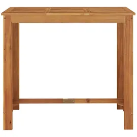 vidaXL Garten-Bartisch 120 x 60 x 105 cm Braun