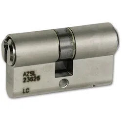 WINKHAUS Lagerprogramm Einbaudoppelzylinder AZ, Messing matt - Messing vernickelt matt , 35 / 45 mm , 35+45 Nickel