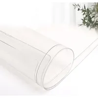 Transparente PVC-Tischdecke für den Schreibtisch, Tischschutz aus Kunststoff, wasserdicht, für die Küche, Schreibtischunterlage