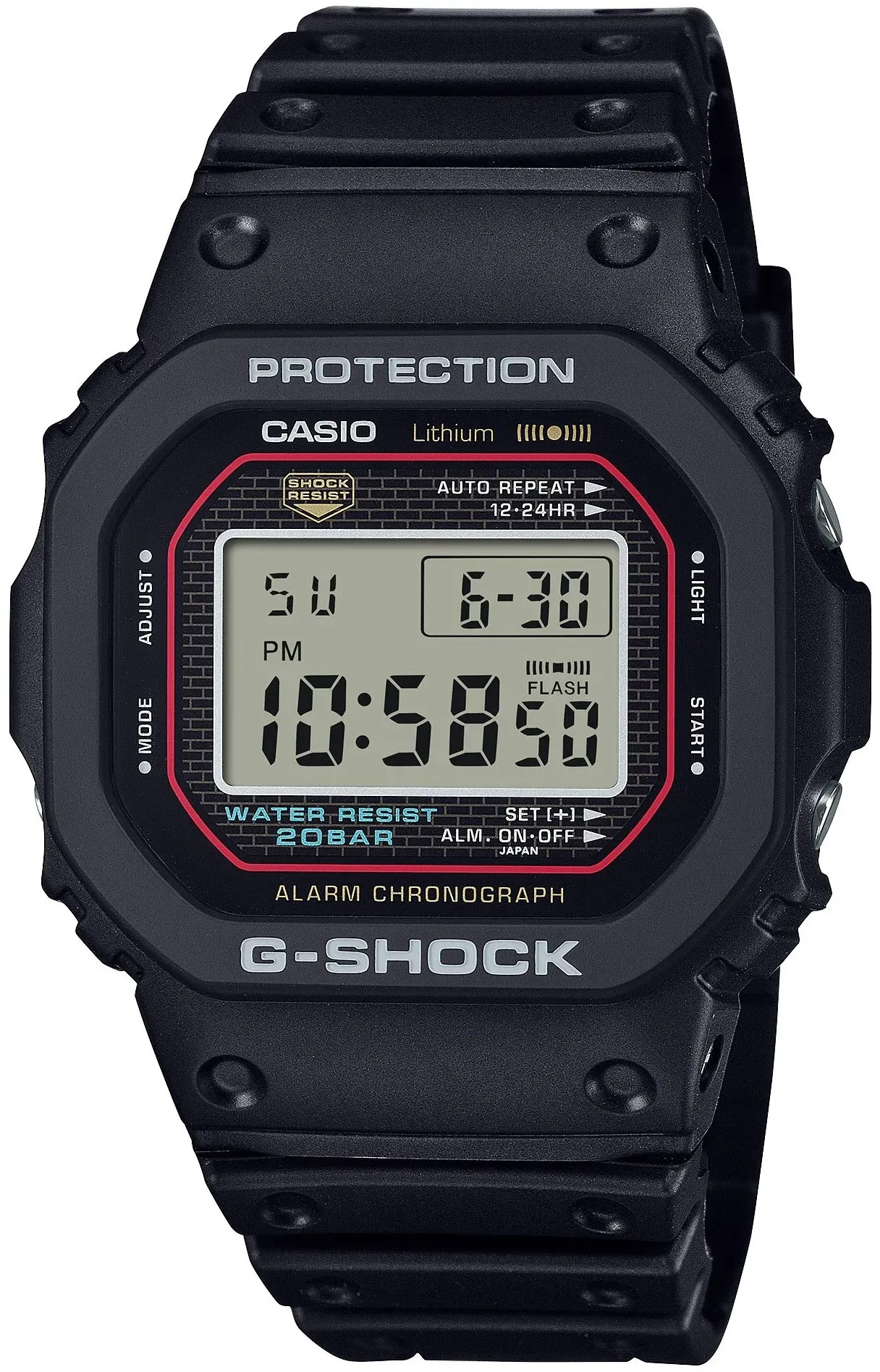 Casio Herren Armbanduhr G-Shock DW-5000R-1AER digital