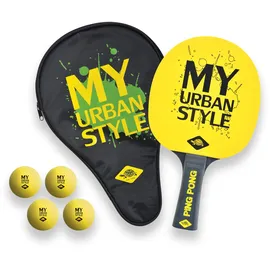 Donic Schildkröt Donic-Schildkröt Tischtennis Set My Urban Style + Cover,