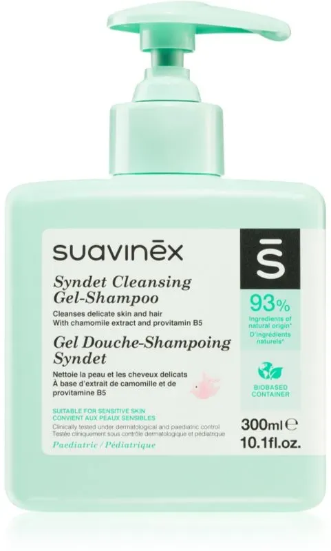 Suavinex Syndet Cleansing Gel-Shampoo Babyshampoo 2 in 1 300 ml