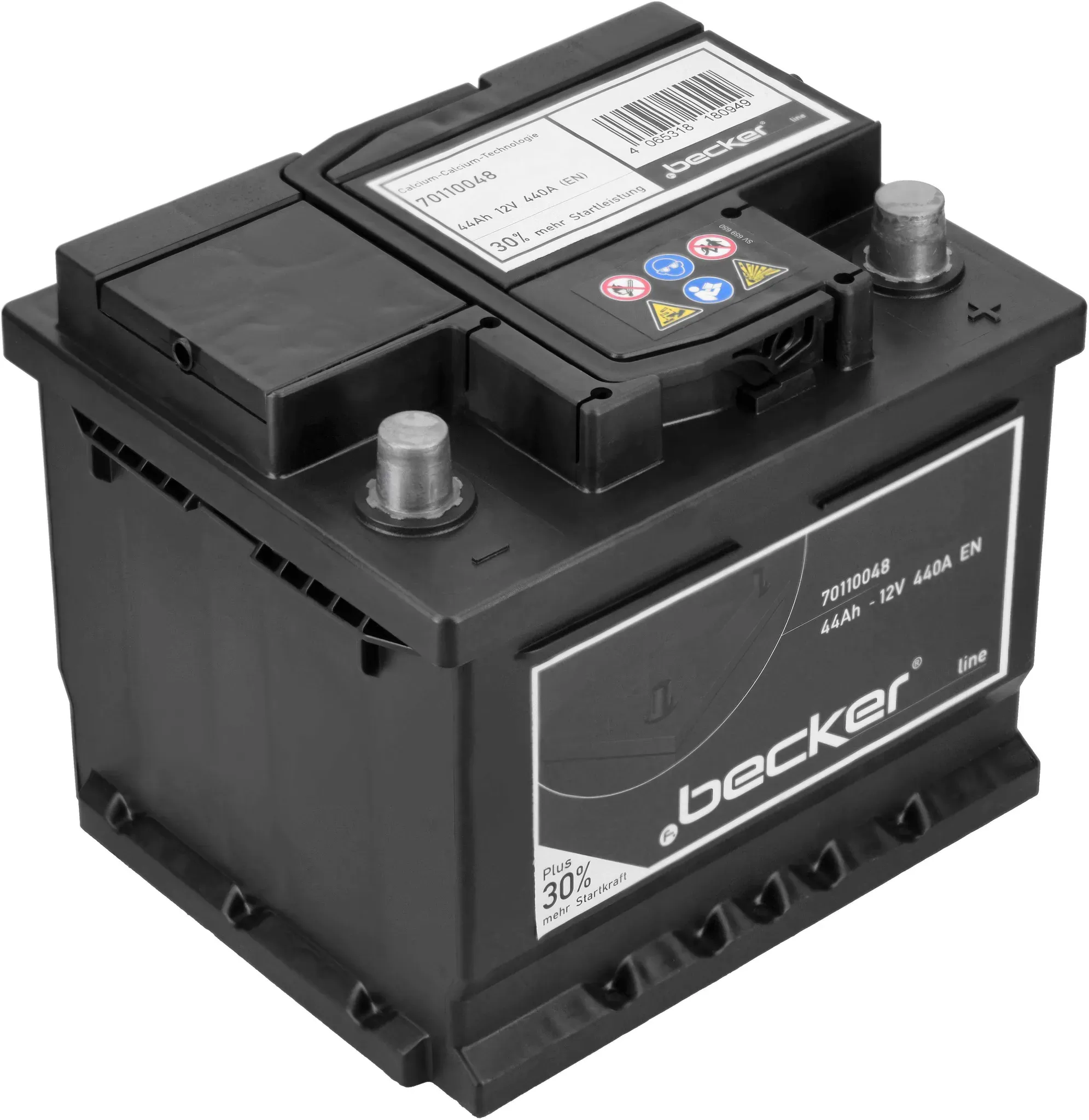 F.BECKER Starterbatterie 70110048 12V 68Ah 440A für Ford Opel CHEVROLET Peugeot MAZDA Audi NISSAN RENAULT Suzuki TOYOTA VW Fiat / LANCIA
