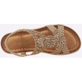 Andrea Conti Sandale Damen Gold 42
