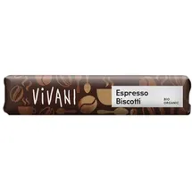 Vivani Espresso Biscotti Riegel bio