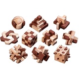 Philos 6922 - Holzpuzzle-Sortiment 10 Puzzle