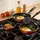 Wellhome Well Home Pfannen-Set 4-tlg. 16 cm + 20 cm + 24 cm + 28 cm