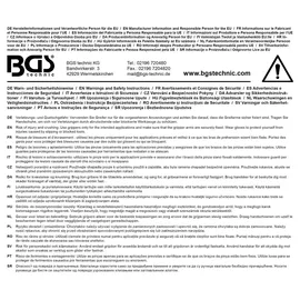 BGS Flexibler Greifer Stahl 595 mm