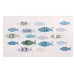 Rayher Wachsmotive blau/grün Fische