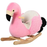 Homcom Kinder Schaukeltier als Flamingo
