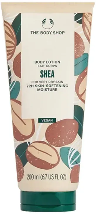 The Body Shop Shea Vegan Body Lotion (200 ml, Sheabutter)