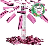 Relaxdays Party Popper »Pink« 40 cm pink