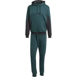 adidas Colorblock Hooded Jogginganzug Herren KB5266 - aurora ivy/black, S