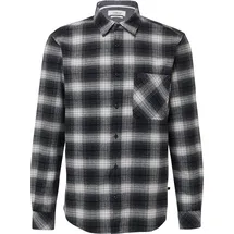 s.Oliver Kariertes Hemd aus Flanell Schwarz/Weiß XL