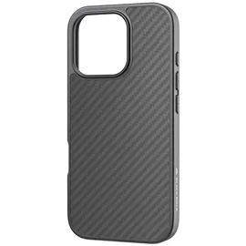 Black Rock iPhone 16 Pro Carbon Case schwarz