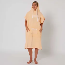 OCEAN & EARTH Ocean Earth Ladies Hooded Poncho Peach