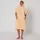 OCEAN & EARTH Ocean Earth Ladies Hooded Poncho Peach