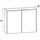 Riho Porto 80 cm eiche hell