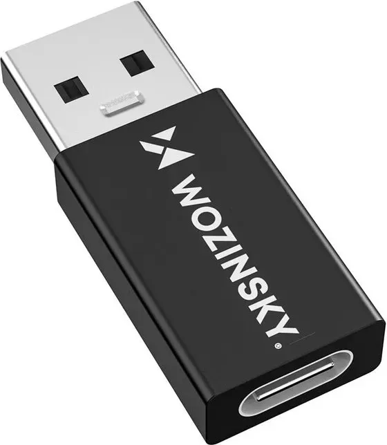 Wozinsky USB-A auf USB-C OTG-Adapter schwarz 1 Stück Universal