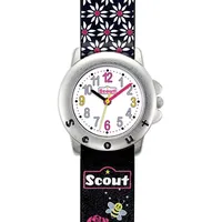 Scout Kinderuhr für Mädchen Analog Quarz mit Kunstlederband 280393027