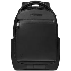 Piquadro S136 Business-Rucksack RFID Schutz 38 cm Laptopfach black