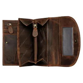 GREENBURRY Vintage Geldbörse Damen braun