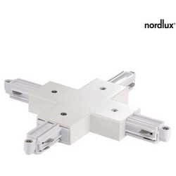 Nordlux X-Verbindungsstück für 1-Phasen HV Stromschiene LINK, Weiß NORD-86079901