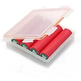 Soshine SBC-W2, IP66 Batteriebox 4x 18650 (L x B x H) 87 x 84 x 24mm