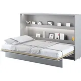 meblini Bed Concept 120 x 200 cm Grau