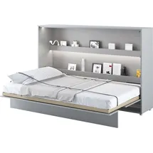 meblini Bed Concept 120 x 200 cm Grau