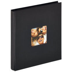 Walther Design Einsteck-Fotoalbum Fun Einsteckalbum, Einsteckalbum, 400 Fotos à 10x15 cm schwarz