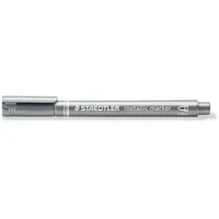 Staedtler 8323-81 Metallic Marker, 10 Stück im Kartonetui, silber