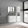 Badplaats - Badezimmer Schrank Montreal 131 cm Hochglanz Weiß Fronten – Rege