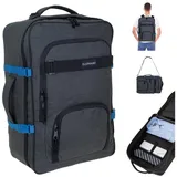 Elephant Gin Fly Travel Rucksack 42 l schwarz