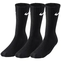 Nike Cushioned Crew-Trainingssocken Black/White 34-38