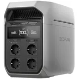 EcoFlow EF ECOFLOW Tragbare Powerstation DELTA 3 Plus, 1024 Wh LiFePO4-Batterie,
