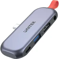 UNITEK HUB USB-C MOBILE HDMI 3.5mm PD (USB A),