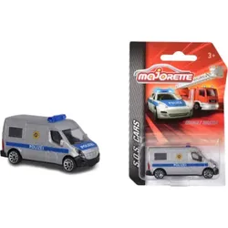 MAJORETTE 212057181Q06 Renault Master Polizei, deutsche Version