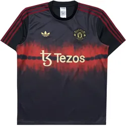 adidas Originals Authentic Away Jersey - New York Red Bulls - Schwarz/Rot - 2XL