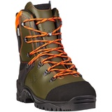 KOX Schnittschutzstiefel / Schnittschutzschuhe uno Olivgrün Gr. 44