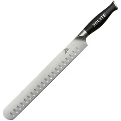 Comfort Pro Serie 12` Aufschnittmesser 56 HRC Edelstahl Schwarz