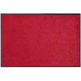 nyvi Fußmatte Wash & Clean - Wetterfest, Saugstark, Rutschfest Farbe:Bordeaux;Größe:120x180 cm