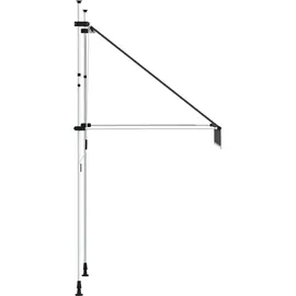 vidaXL Klemmmarkise 100 cm Anthrazit