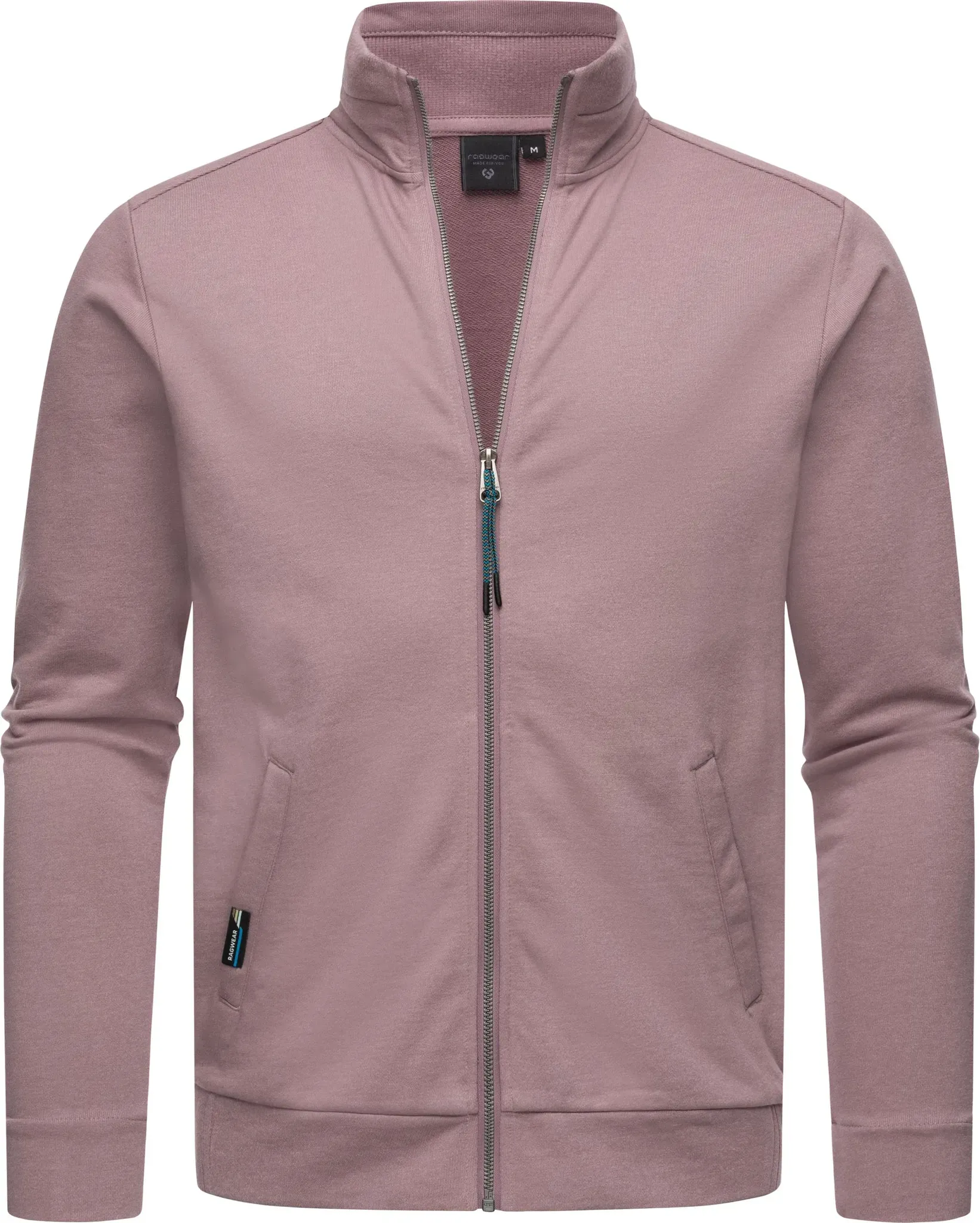 Kapuzensweatjacke RAGWEAR "Miet" Gr. XXL (56), lila (mauve) Herren Sweatjacken coole Basic Sweatjacke