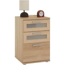 CARO-Möbel Nachtschrank Marike 40 x 63 x 38 cm Braun