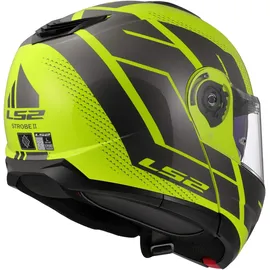 LS2 Strobe II Code Grau/Neon-Gelb S