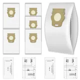 (8 Stück) Guard L1/S1 Ersatz: 6 Staubbeutel + 2 AirClean-Abluftfilter – kompatibel mit den Staubsaugern Miele Guard L1/Guard S1, HyClean Pure TU, 3D-Beutel und Einwegbeuteln