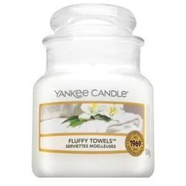 Yankee Candle Fluffy Towels kleine Kerze 104 g