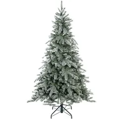 Evergreen künstlicher Weihnachtsbaum Fichte Frost,grün/weiß,180 cm